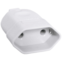 Pino Femea Tramontina 2p 10a 250v Branco Sm