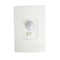 Sensor De Presença Qualitronix QI6M Embutir Com Chave Lente 180 Bivolt