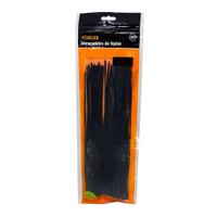 Abraçadeira Nylon Nove54 370mmx7,0mm Preto - Embalagem 50 Unidades