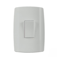 Interruptor Slim Ilumi 1 Tecla Simples com Placa 4 x 2
