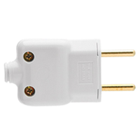Pino Macho Ilumi Prensa Cabo 2P, 10A, 250V, Cinza Sm