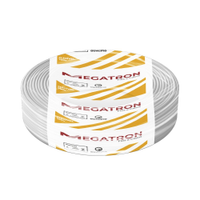Cabo Flexível Megatron 1,0mmX100m Rolo 750V Branco