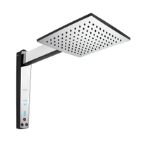 Chuveiro Lorenzetti Acqua Century Digital - Preto/Cromado 220 x 7500W