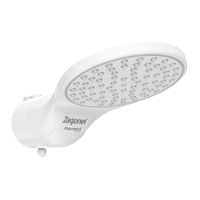 Chuveiro Ducha Zagonel Moment 4 Temperaturas Branco