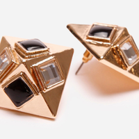 Brinco vintage mindset dourado