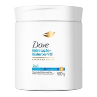 Máscara de Tratamento Dove 2 em 1 Hidratação 500g