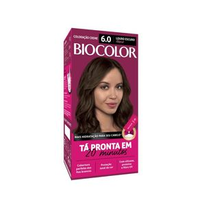 Tinta de Cabelo Biocolor Creme Mini Kit 6.0 Louro Escuro Clássico
