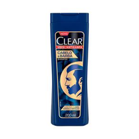 Shampoo Clear Men Anti-Caspa Cabelo e Barba 200ml