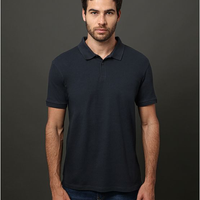 Polo Masculina Textura Calvin Klein Jeans - Marinho Polo Masculina Textura Calvin Klein Jeans Marinho p