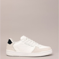 Tênis Masculino Court Calvin Klein Jeans - Branco Tênis Masculino Court Calvin Klein Jeans Branco 38