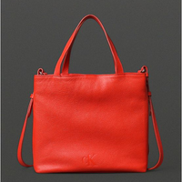 Bolsa Média Feminina Tote Bag Calvin Klein Jeans - Vermelho Bolsa Média Feminina Tote Bag Calvin Klein Jeans Vermelho u