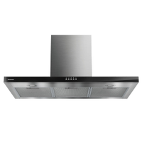Coifa Intuitive+ Panasonic com Modo Depurador 90cm Black Glass - FV-9HSDB2 - 220v