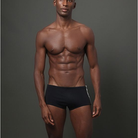 Sunga Trunk Faixa Bicolor Calvin Klein Swimwear - Preto Sunga Trunk Faixa Bicolor Calvin Klein Swimwear Preto p