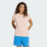 Camiseta Essentials Linear de Algodão Mulher adidas
