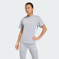 Camiseta Algodão Essentials Três Listras Mulher adidas
