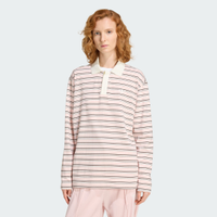 Polo Striped Ovzd LS Mulher adidas