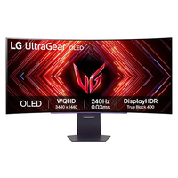 Monitor Gamer LG UltraGear OLED Curvo Tela OLED 45, QHD, HDR400 Trueblack, 240Hz, 0,03ms (GtG), NVIDIA G-SYNC - 45GS95QE-B
