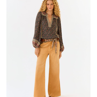 Calça Sarja Wide Leg Used