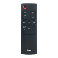 Controle remoto Sound Bar LG SL6Y - AKB75595361 - AKB75595361