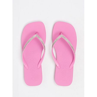 Chinelo Petite Jolie Refresh Shine Bubble Pink PJ7404 36