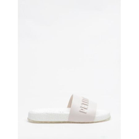 Chinelo Slide Petite Jolie Puff White PJ7132 35