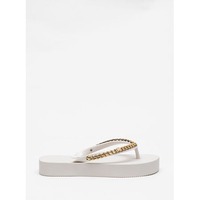Chinelo Petite Jolie Fresh Up White/Ouro PJ7592 33-4