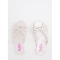 Chinelo Infantil Petite Jolie Lucky In White/Rosa PJ7356IN 27
