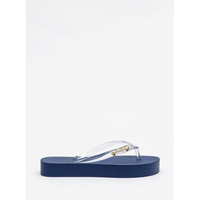 Chinelo Petite Jolie Fresh Up Translúcido/Dark Blue PJ7321 33-4