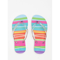 Chinelo Infantil Petite Jolie Listras Coloridas 5 PJ6969IN 25-6