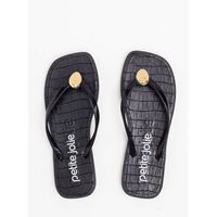 Chinelo Petite Jolie Refresh Preto PJ7679 33-4