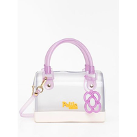 Bolsa Infantil Petite Jolie Mini Bloom Translúcido PJ11156IN