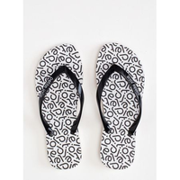 Chinelo Petite Jolie Fresh White/Pattern 2 PJ6969 33-4