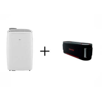 Ar Condicionado Portátil LG DUAL InverterVoice 14.000 Frio 127V + Caixa de Som Bluetooth LG xboom Bounce by will.i.am - LP1419IV.BOUNCE