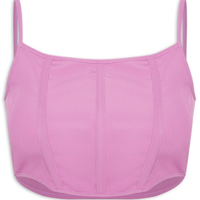 Blusa Cropped Corset - Lilás