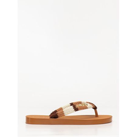 Chinelo Petite Jolie Fresh Crochê Doce De Leite PJ7766 33-4