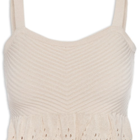 Blusa Feminina Tricot - Bege