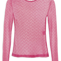 Blusa Feminina Manga Longa - Rosa