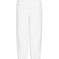Calça Feminina Recorte - Off White