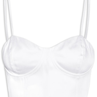Top Cropped Maxine - Off White