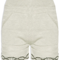 Short Tricot - Bege