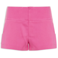 Short Feminino Liso - Rosa