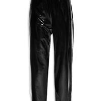Calça Like Leather Jogger - Preto