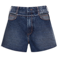 Short Feminino Jeans Mia - Azul