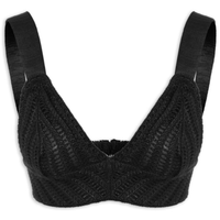 Top Textura Tricot - Preto