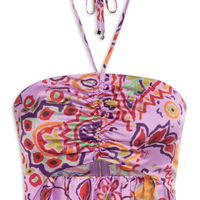 Top Estampado - Lilás