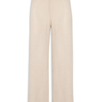 Calça Feminina Tricot Reta - Bege