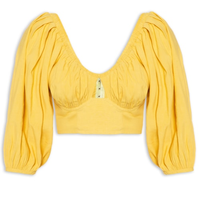 Top Linho - Amarelo