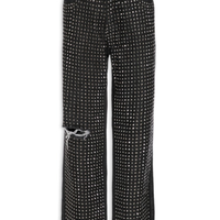Calça Feminina Reta Low - Preto