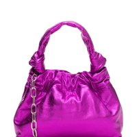 Bolsa Feminina Sophie Soft Metalizado - Rosa