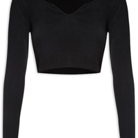 Blusa Feminina Tricot - Preto